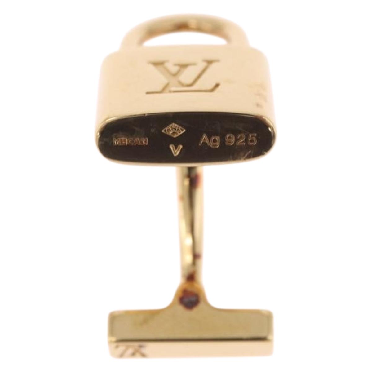 LOUIS VUITTON Bouton de Manchette Cadena Eclet metal M64601 Auth 211263V
