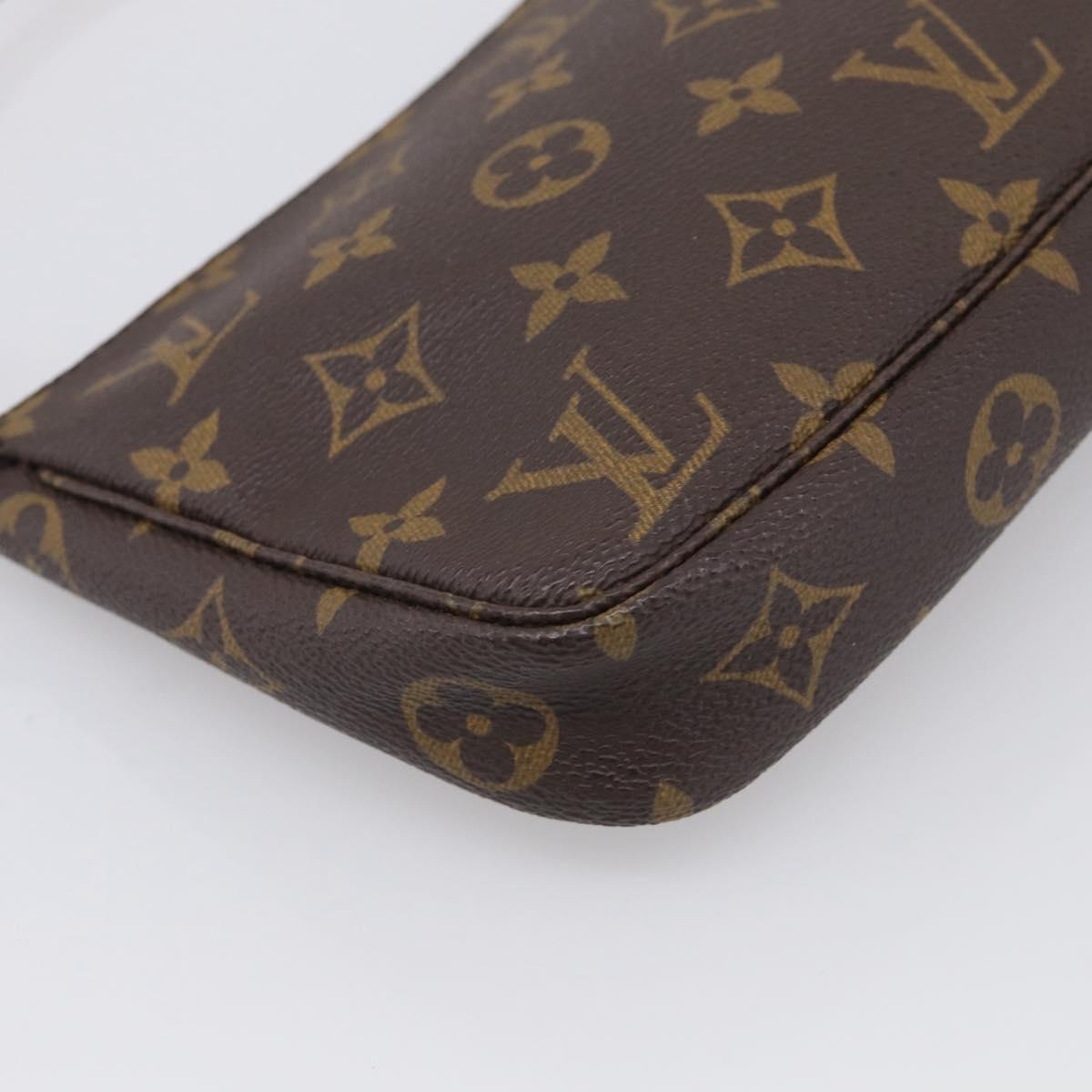 LOUIS VUITTON Monogram Pochette Accessoires Pouch M51980 LV Auth 211264A