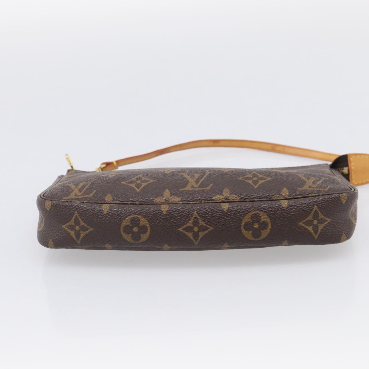 LOUIS VUITTON Monogram Pochette Accessoires Pouch M51980 LV Auth 211267A