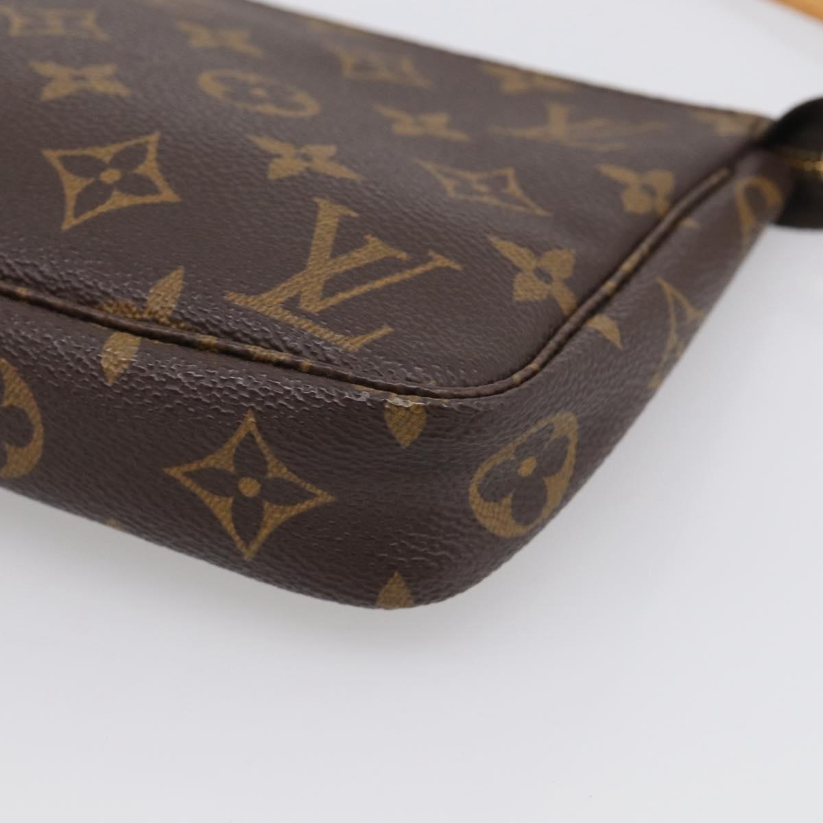 LOUIS VUITTON Monogram Pochette Accessoires Pouch M51980 LV Auth 211267A