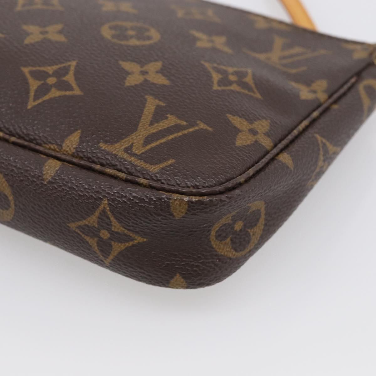 LOUIS VUITTON Monogram Pochette Accessoires Pouch M51980 LV Auth 211267A