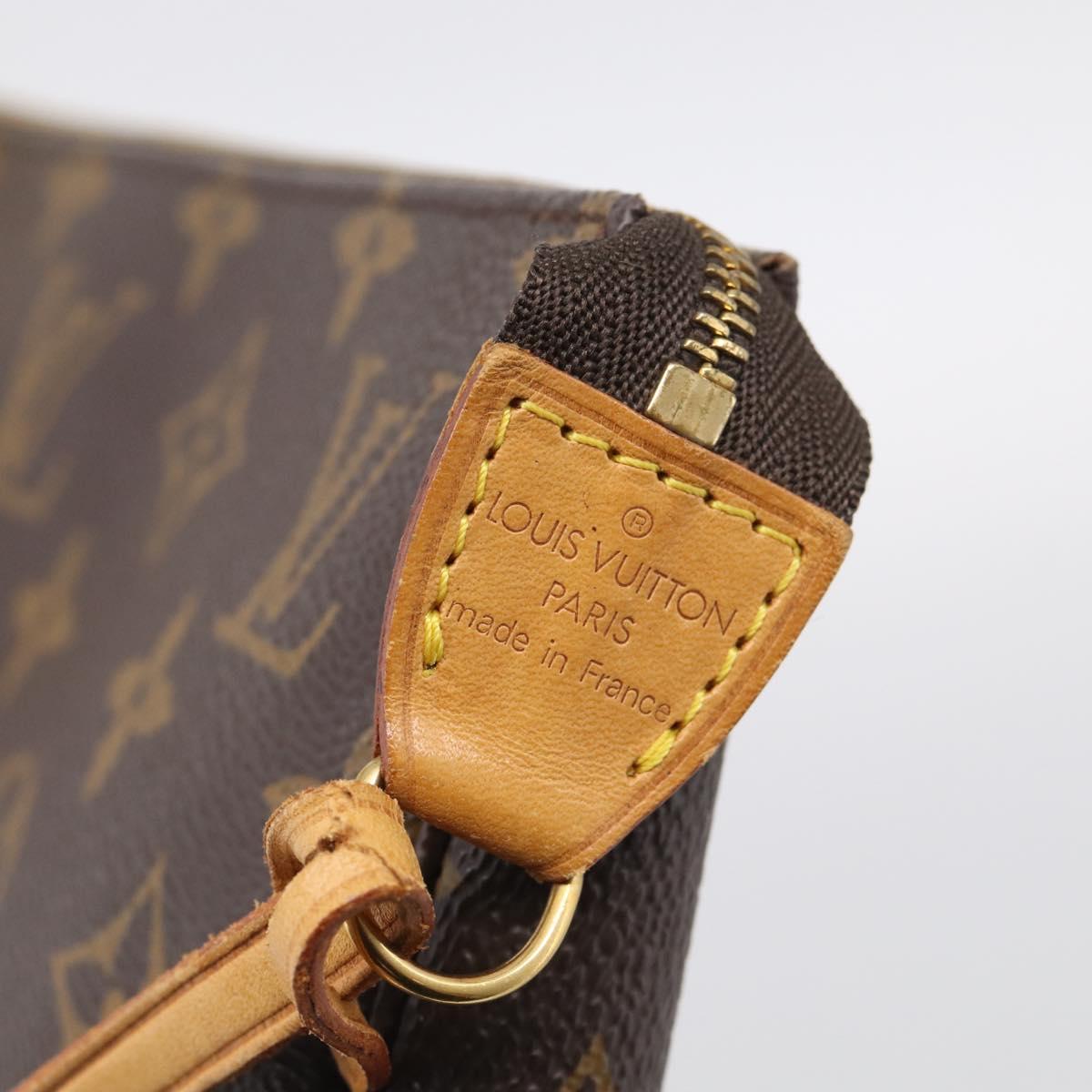 LOUIS VUITTON Monogram Pochette Accessoires Pouch M51980 LV Auth 211267A
