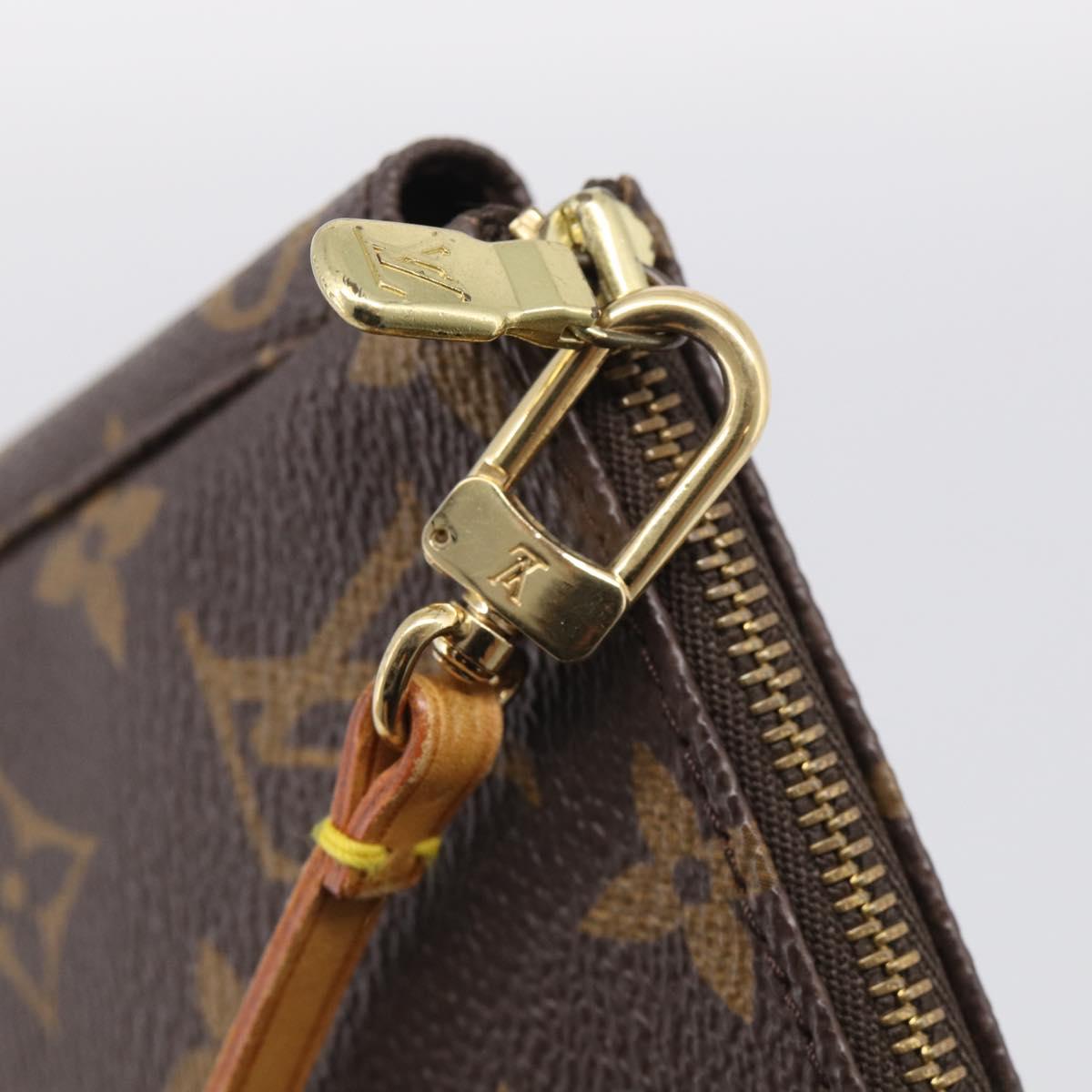 LOUIS VUITTON Monogram Pochette Accessoires Pouch M51980 LV Auth 211267A