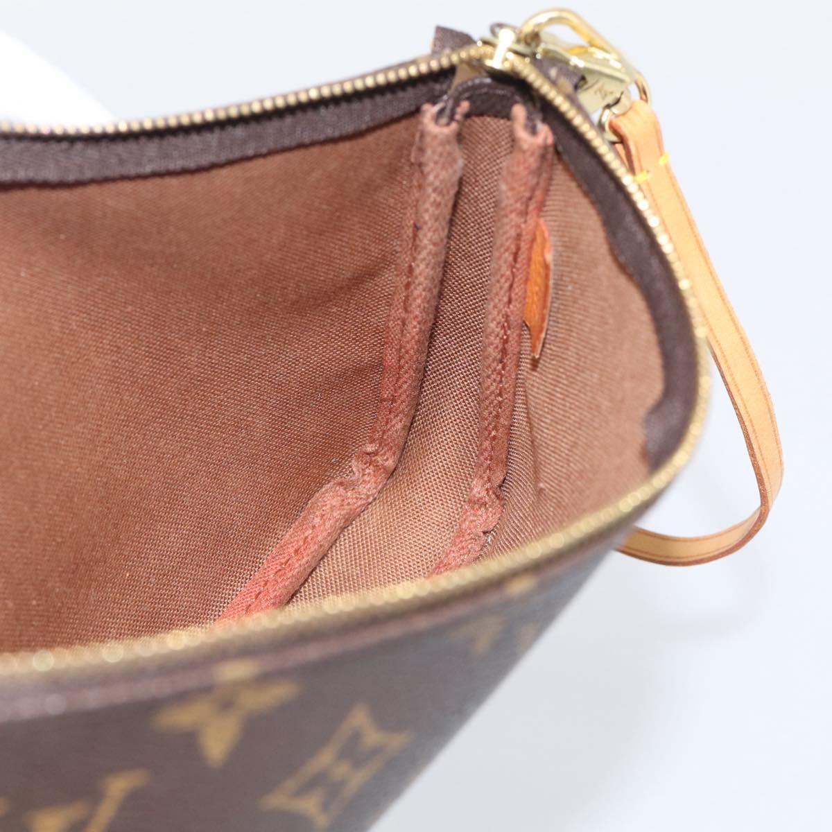 LOUIS VUITTON Monogram Pochette Accessoires Pouch M51980 LV Auth 211267A