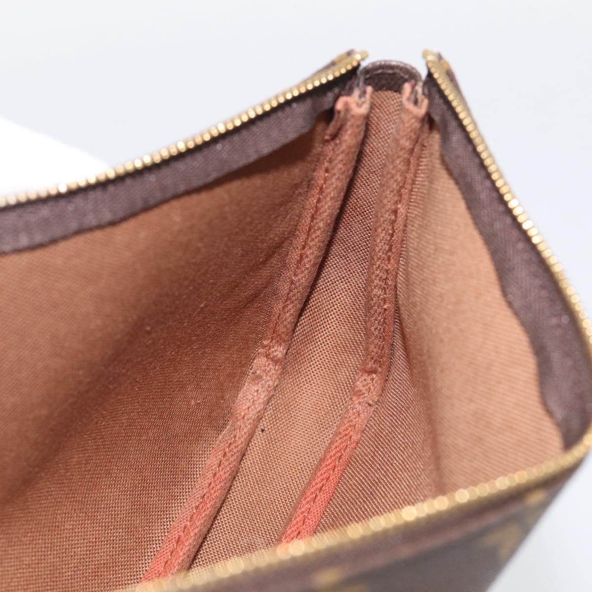 LOUIS VUITTON Monogram Pochette Accessoires Pouch M51980 LV Auth 211267A