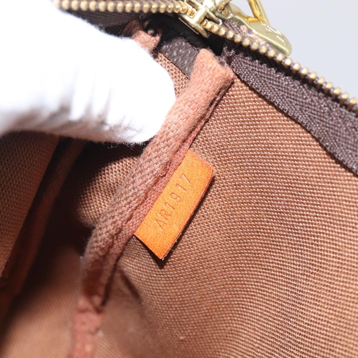 LOUIS VUITTON Monogram Pochette Accessoires Pouch M51980 LV Auth 211267A