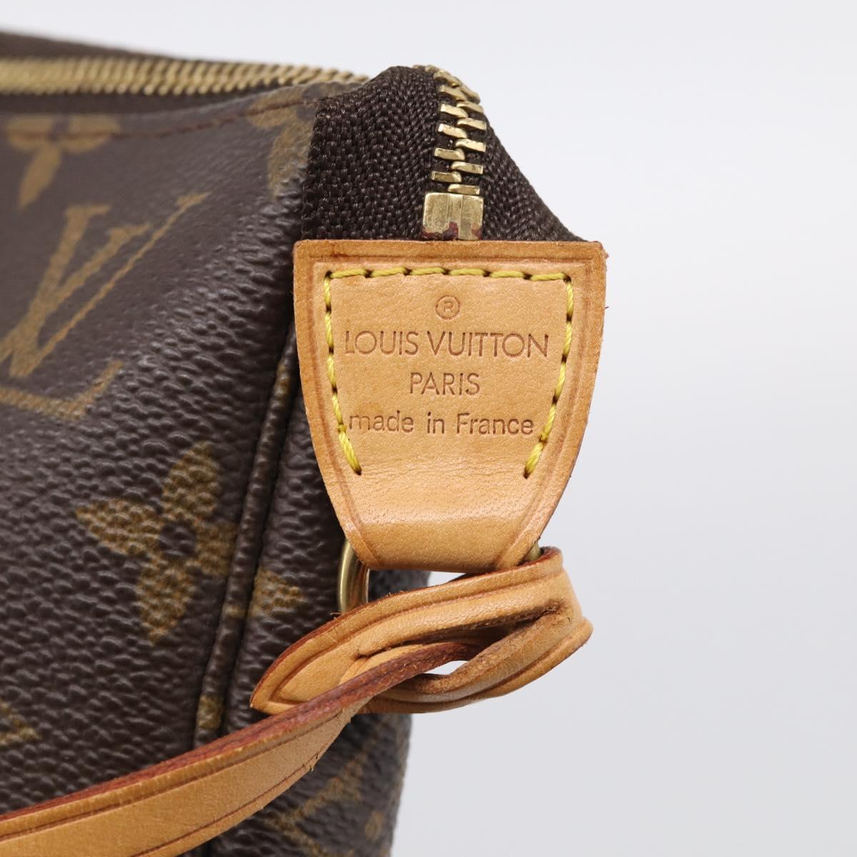 LOUIS VUITTON Monogram Pochette Accessoires Pouch M51980 LV Auth 211270A