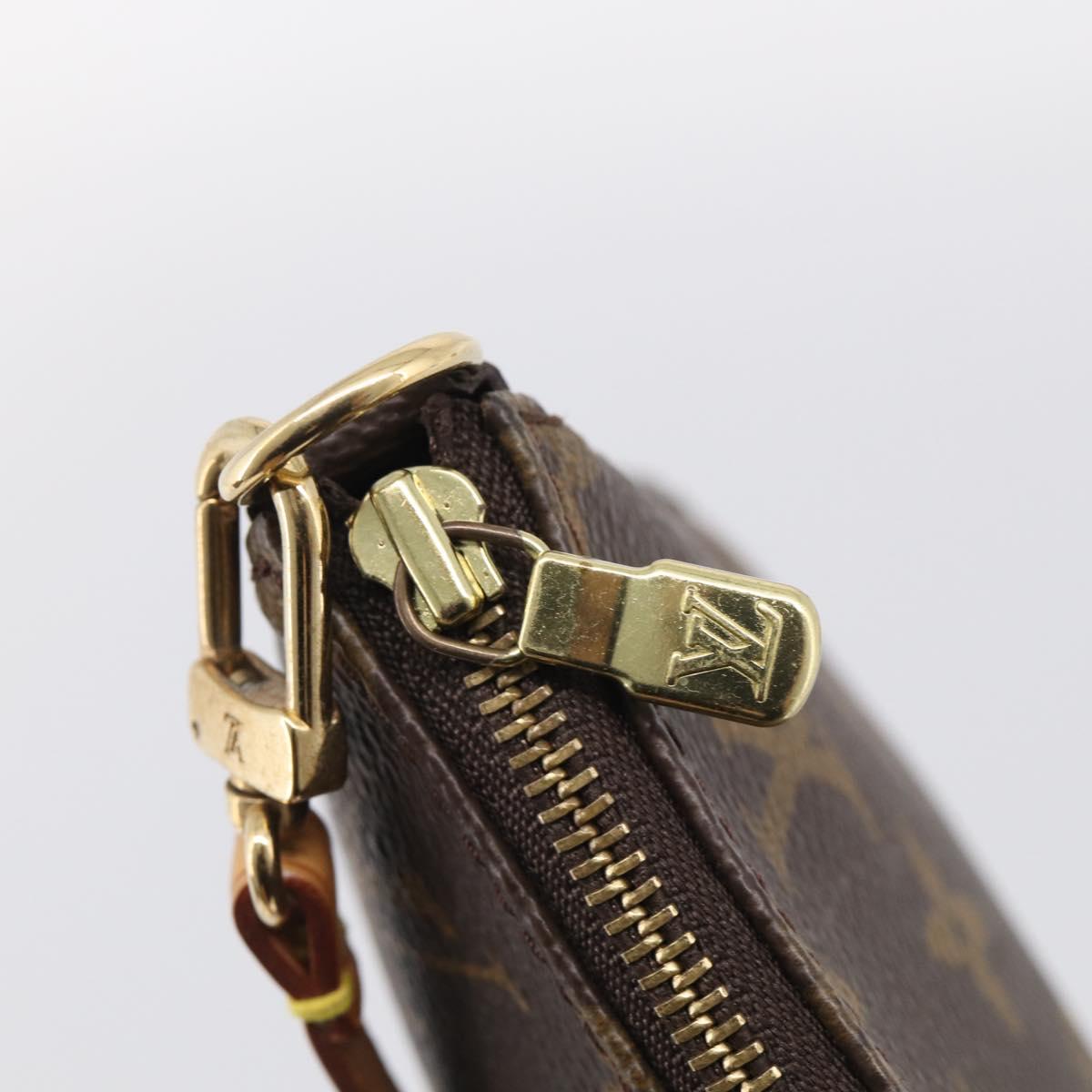 LOUIS VUITTON Monogram Pochette Accessoires Pouch M51980 LV Auth 211270A