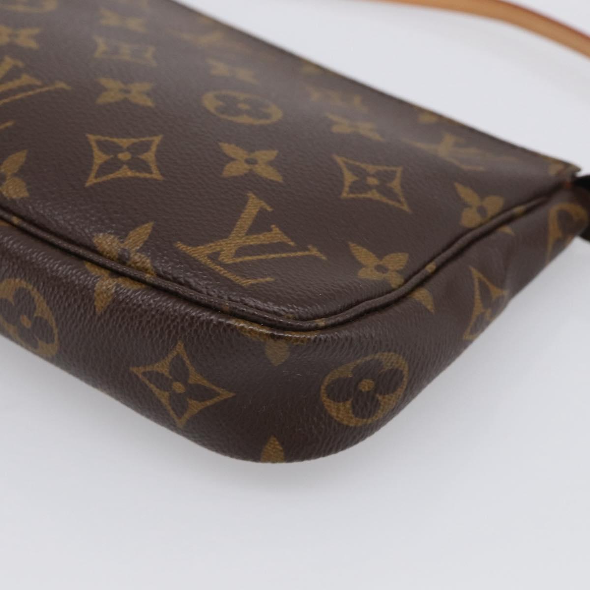LOUIS VUITTON Monogram Pochette Accessoires Pouch M51980 LV Auth 211273V