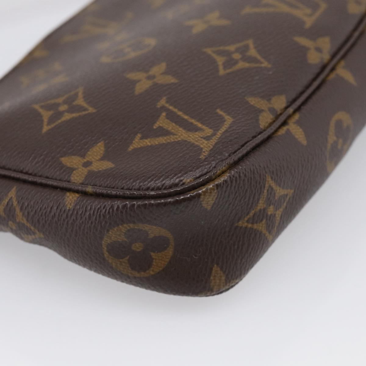 LOUIS VUITTON Monogram Pochette Accessoires Pouch M51980 LV Auth 211273V