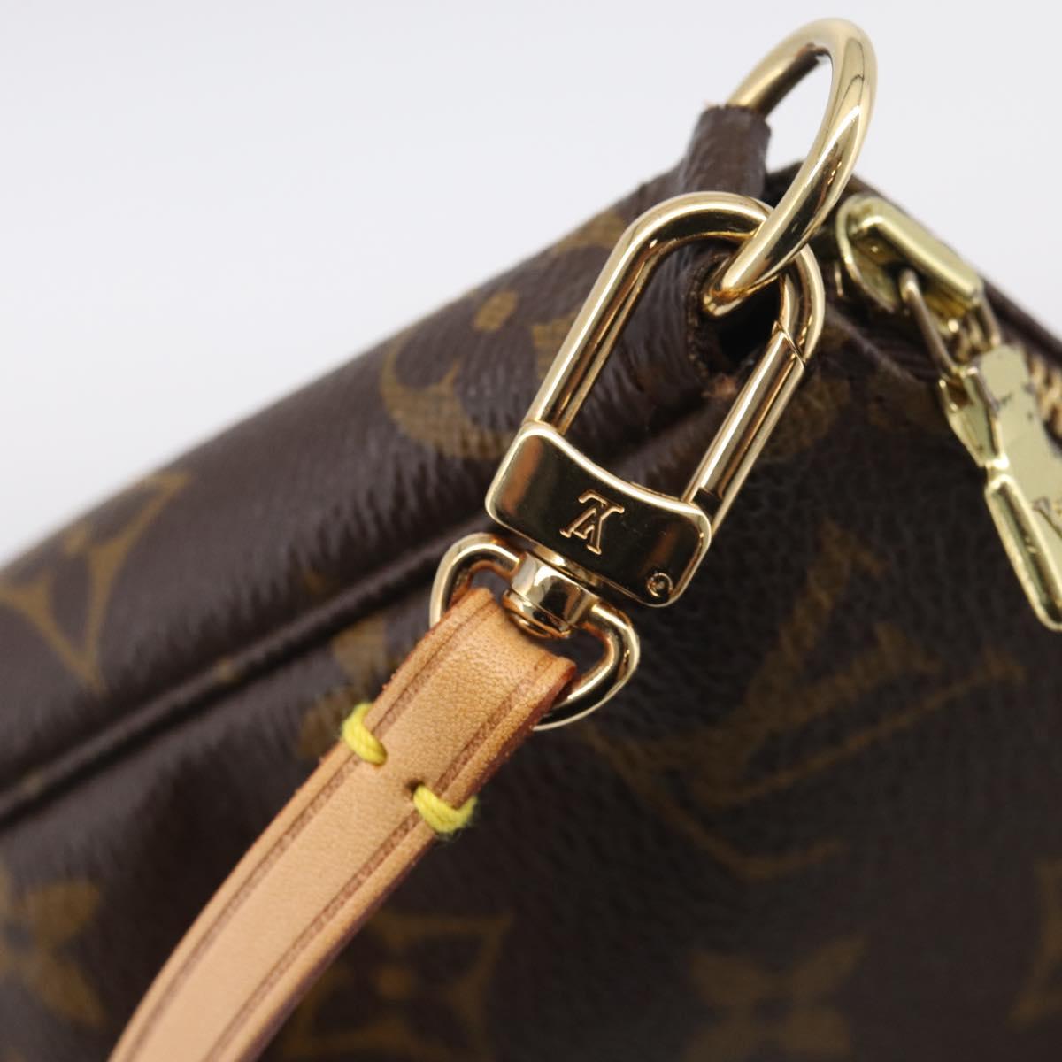 LOUIS VUITTON Monogram Pochette Accessoires Pouch M51980 LV Auth 211273V