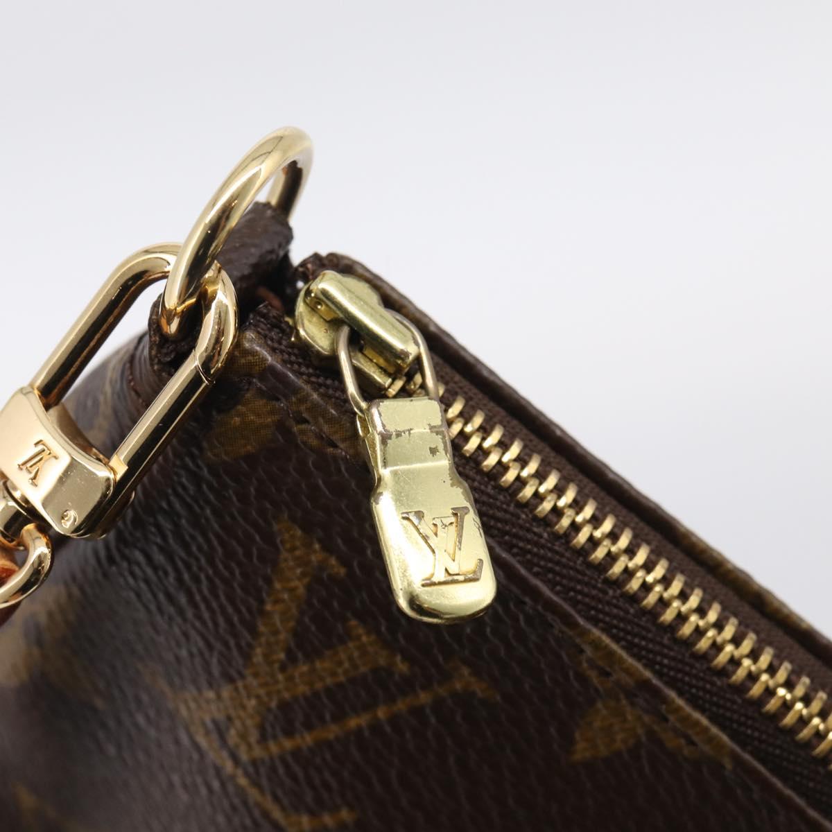 LOUIS VUITTON Monogram Pochette Accessoires Pouch M51980 LV Auth 211273V
