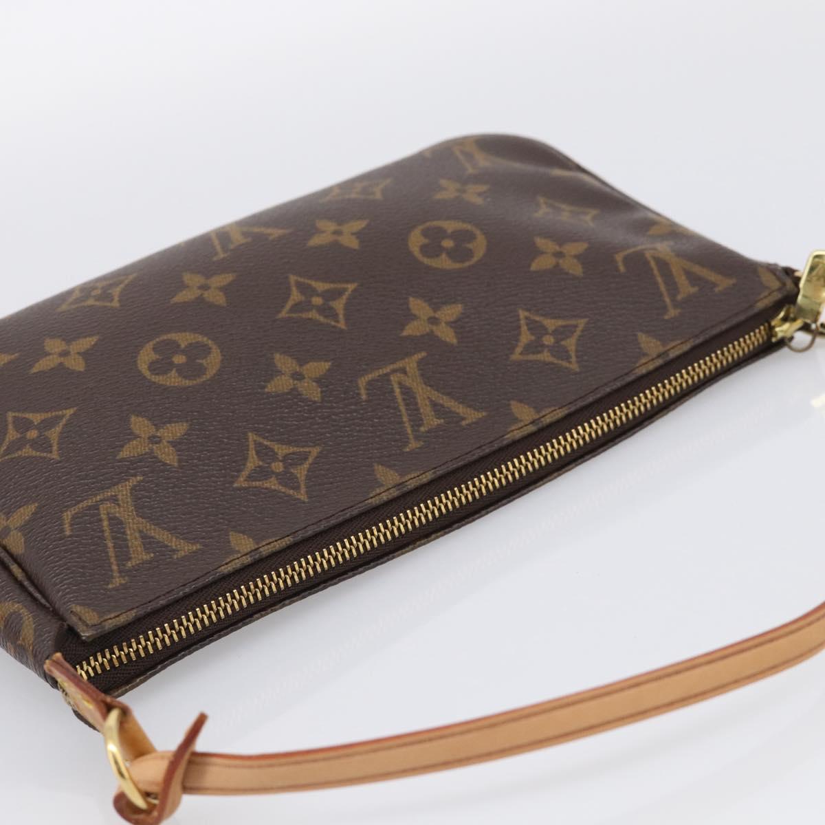 LOUIS VUITTON Monogram Pochette Accessoires Pouch M51980 LV Auth 211273V