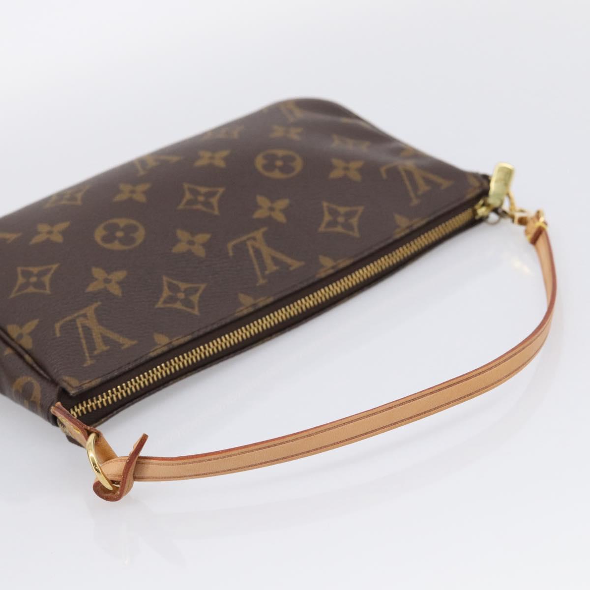 LOUIS VUITTON Monogram Pochette Accessoires Pouch M51980 LV Auth 211273V