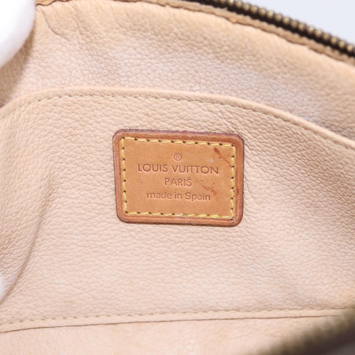 LOUIS VUITTON Monogram Pochette Cosmetic PM Pouch M43998 LV Auth 211276
