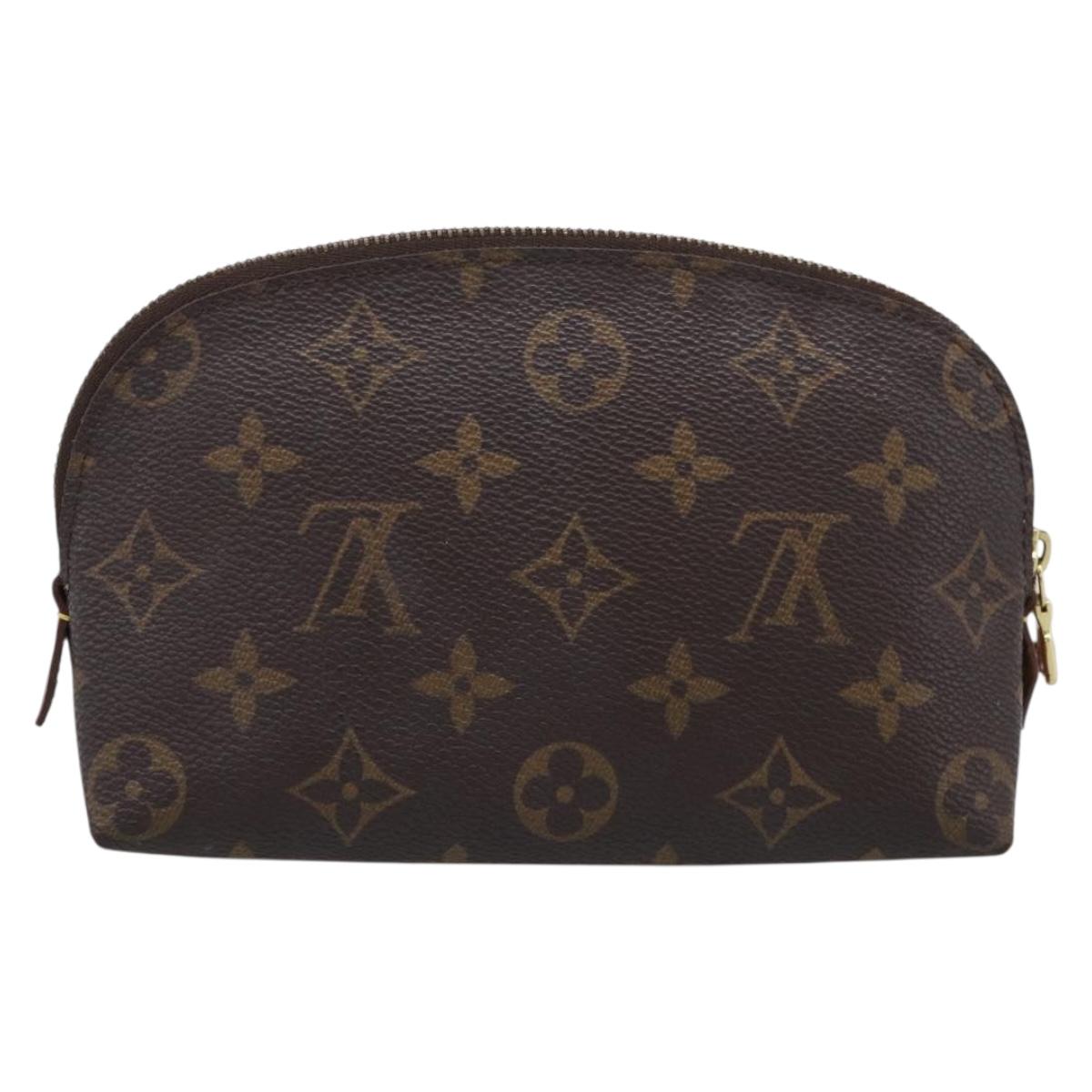 LOUIS VUITTON Monogram Pochette Cosmetic PM Pouch M43998 LV Auth 211276