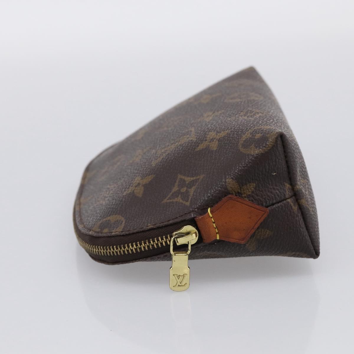 LOUIS VUITTON Monogram Pochette Cosmetic PM Pouch M43998 LV Auth 211276