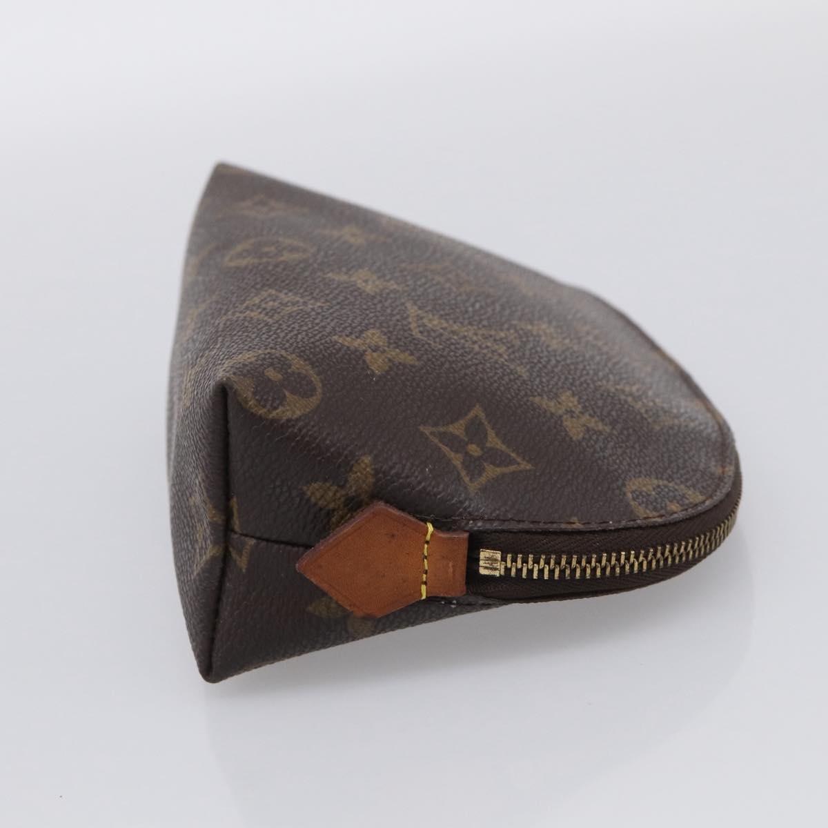LOUIS VUITTON Monogram Pochette Cosmetic PM Pouch M43998 LV Auth 211276
