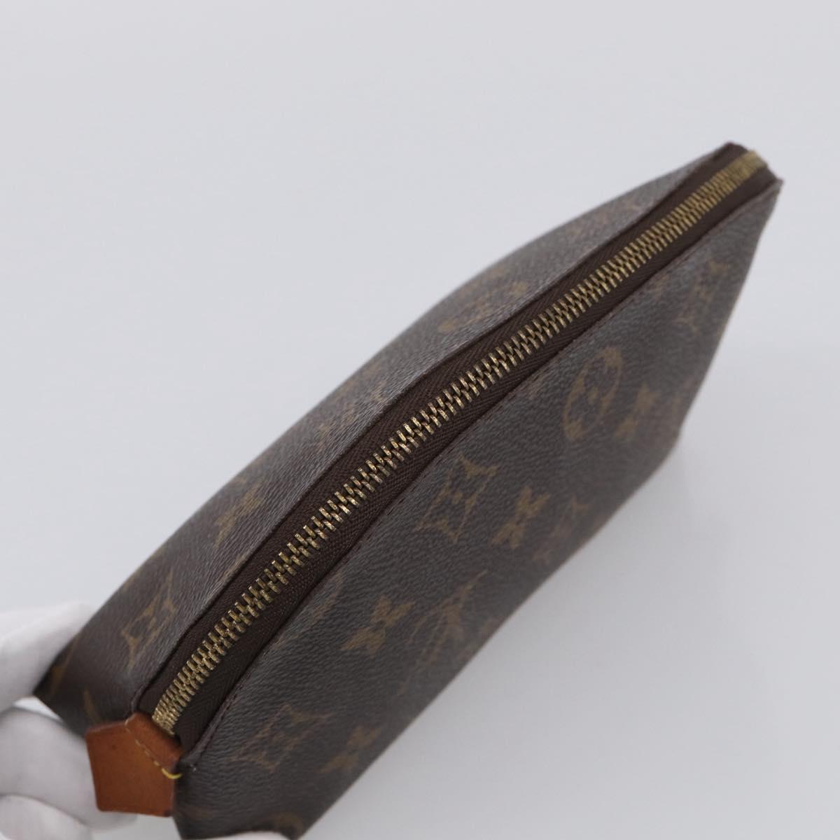 LOUIS VUITTON Monogram Pochette Cosmetic PM Pouch M43998 LV Auth 211276
