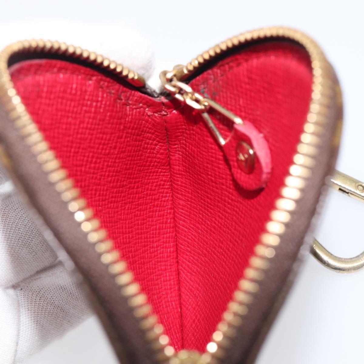 LOUIS VUITTON Monogram Cherry Porte Monnaie Ron Coin Purse M95043 Auth 211278A