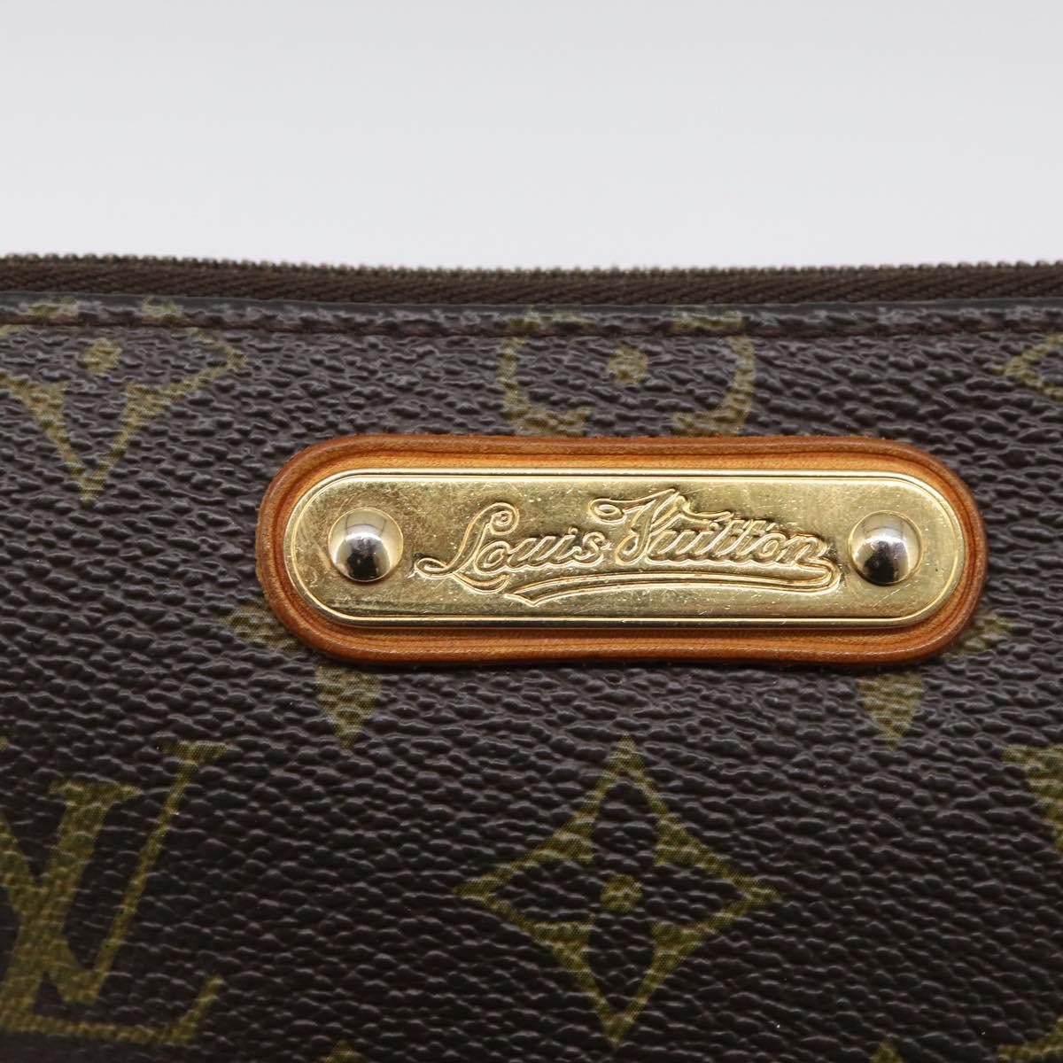 LOUIS VUITTON Monogram Pochette Mira PM Accessory Pouch M60095 LV Auth 211282A