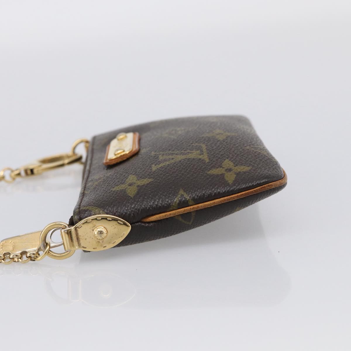 LOUIS VUITTON Monogram Pochette Mira PM Accessory Pouch M60095 LV Auth 211282A