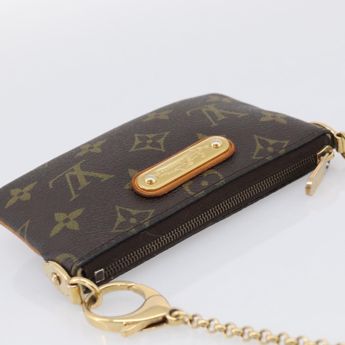 LOUIS VUITTON Monogram Pochette Mira PM Accessory Pouch M60095 LV Auth 211282A