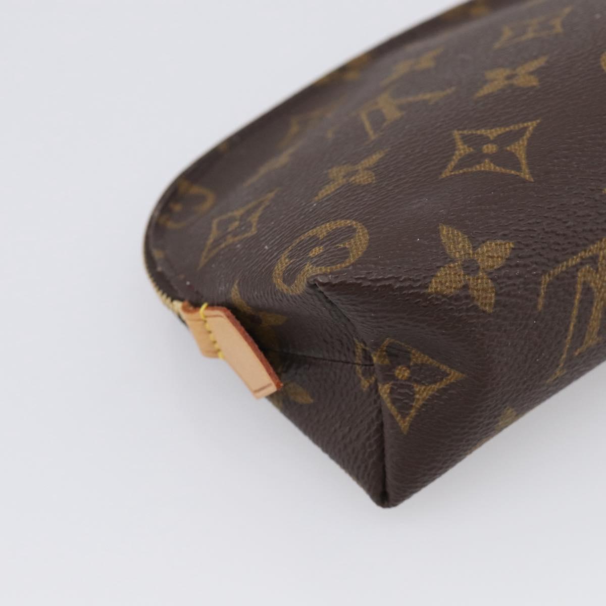 LOUIS VUITTON Monogram Pochette Cosmetic PM Pouch M43998 LV Auth 211284
