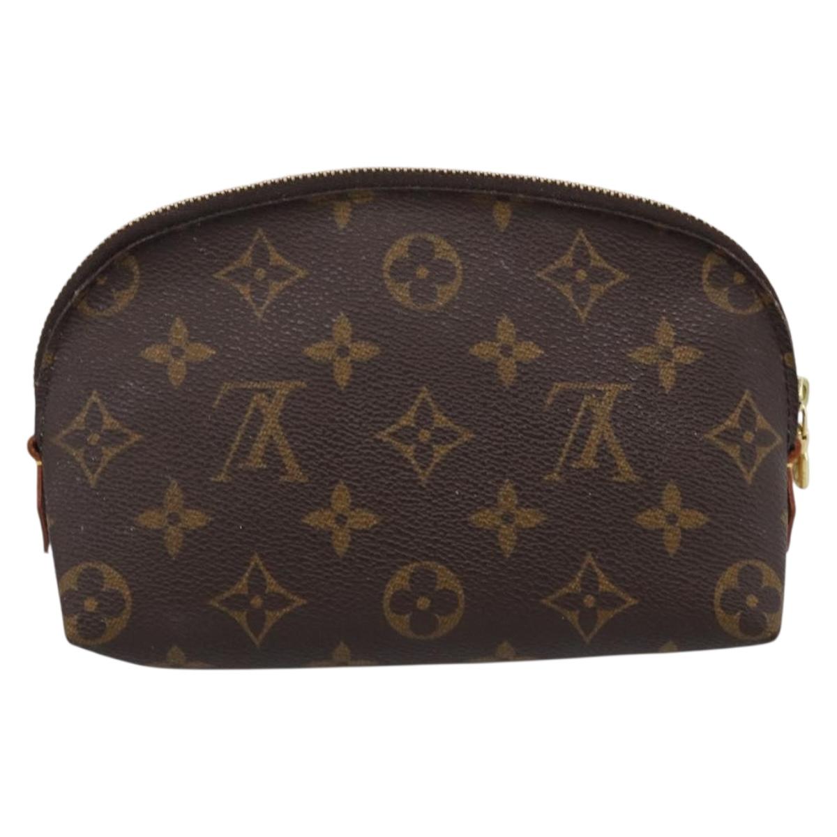 LOUIS VUITTON Monogram Pochette Cosmetic PM Pouch M43998 LV Auth 211284
