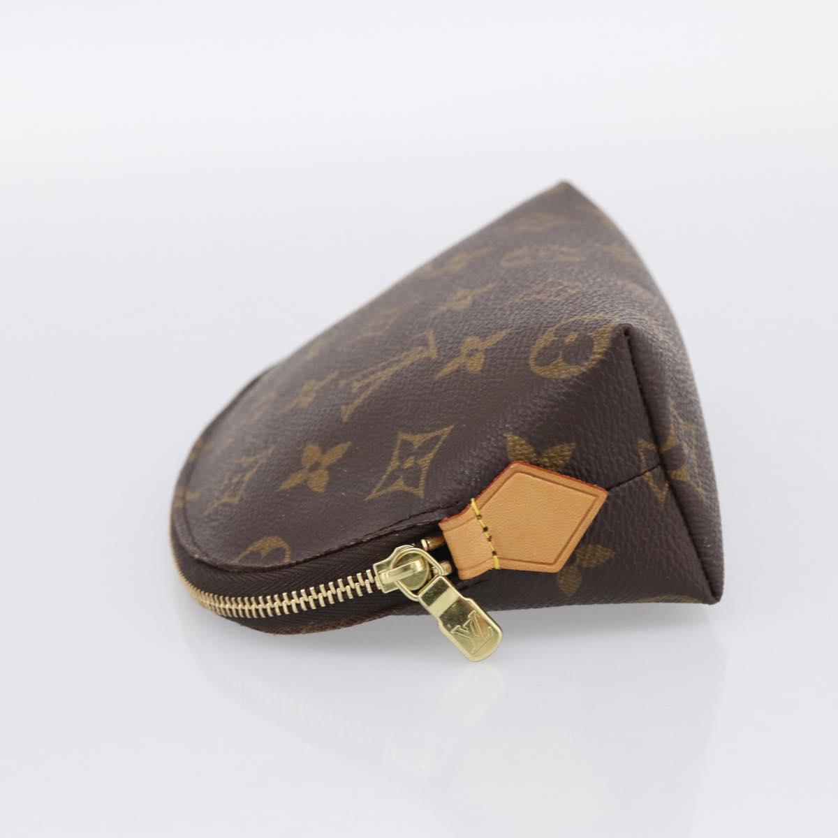 LOUIS VUITTON Monogram Pochette Cosmetic PM Pouch M43998 LV Auth 211284