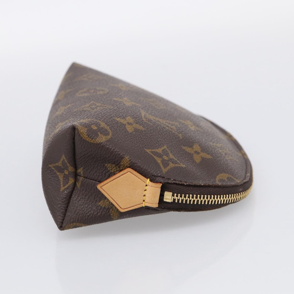 LOUIS VUITTON Monogram Pochette Cosmetic PM Pouch M43998 LV Auth 211284
