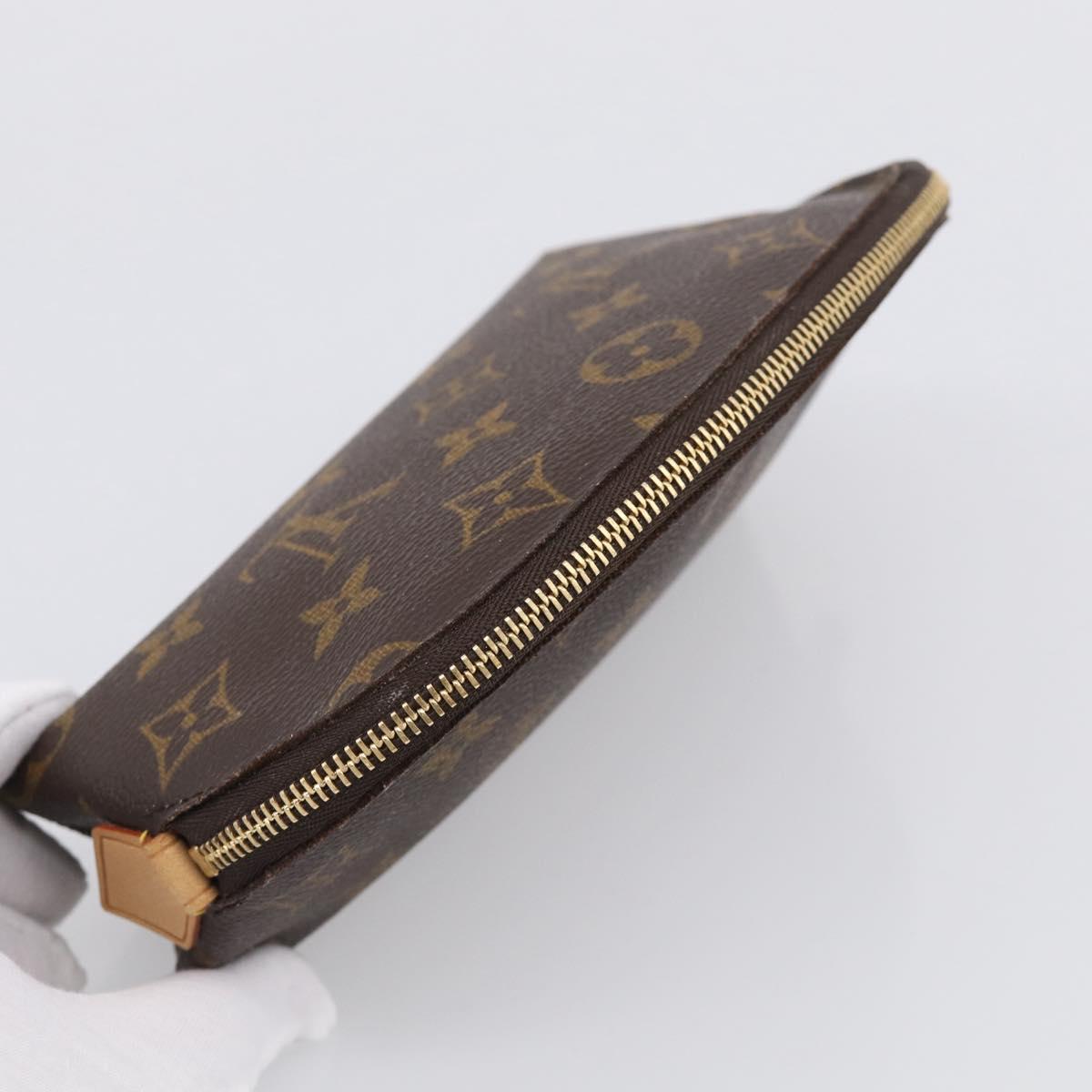 LOUIS VUITTON Monogram Pochette Cosmetic PM Pouch M43998 LV Auth 211284