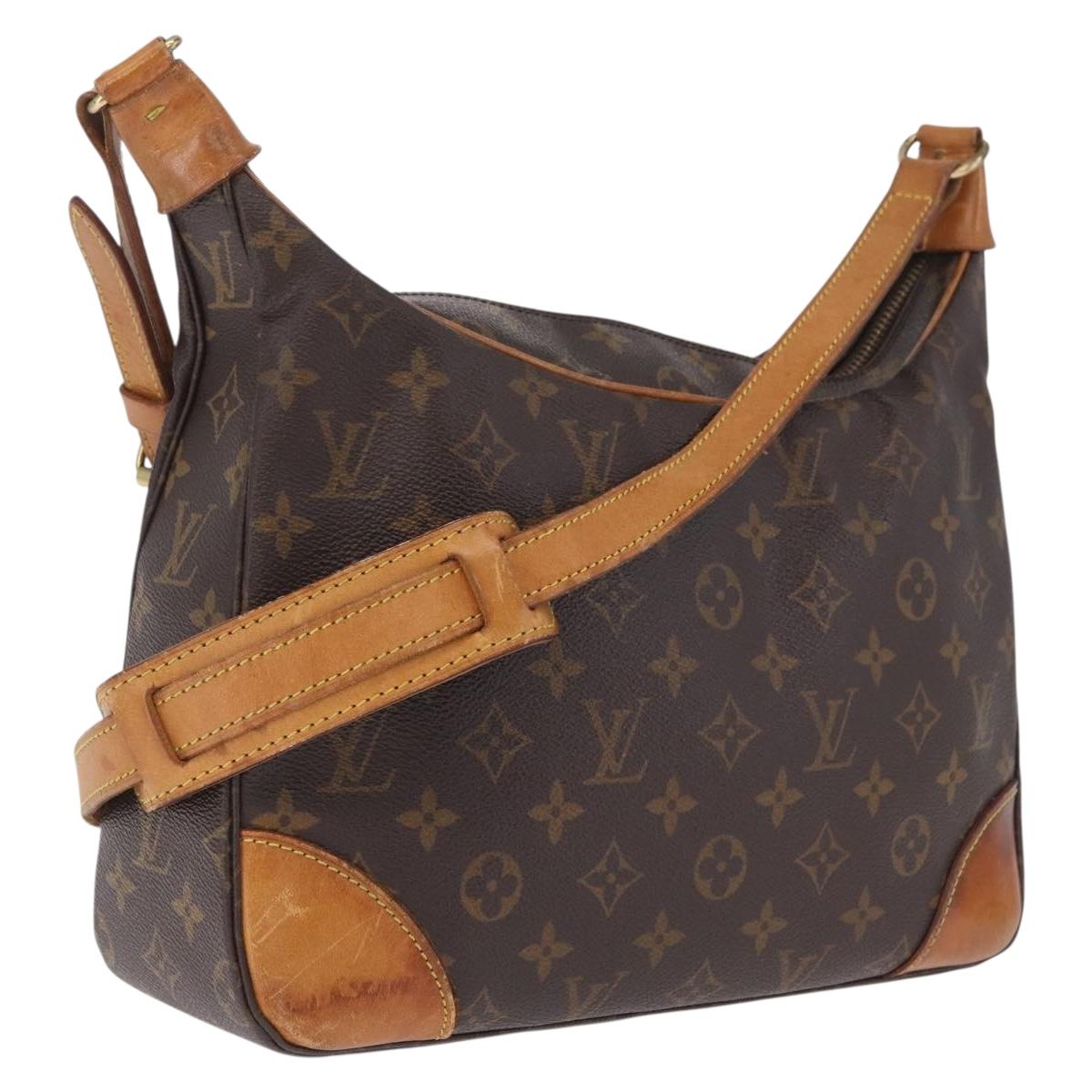 LOUIS VUITTON Monogram Boulogne 30 Shoulder Bag M51265 LV Auth 211288