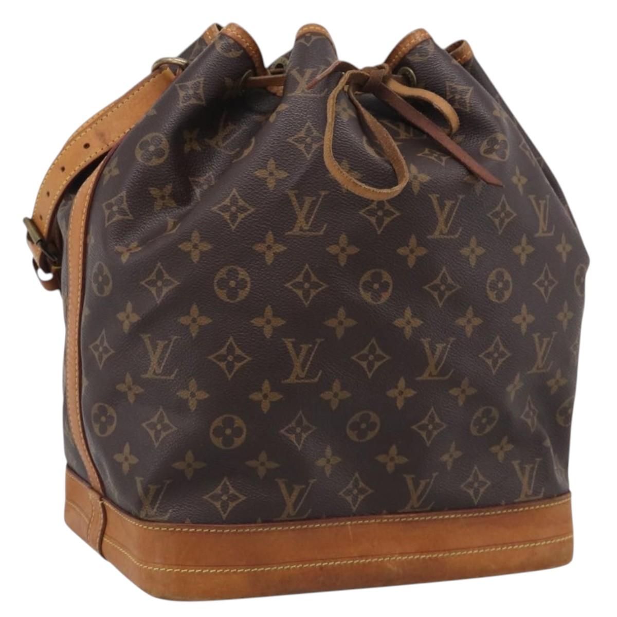 LOUIS VUITTON Monogram Noe Shoulder Bag M42224 LV Auth 211313