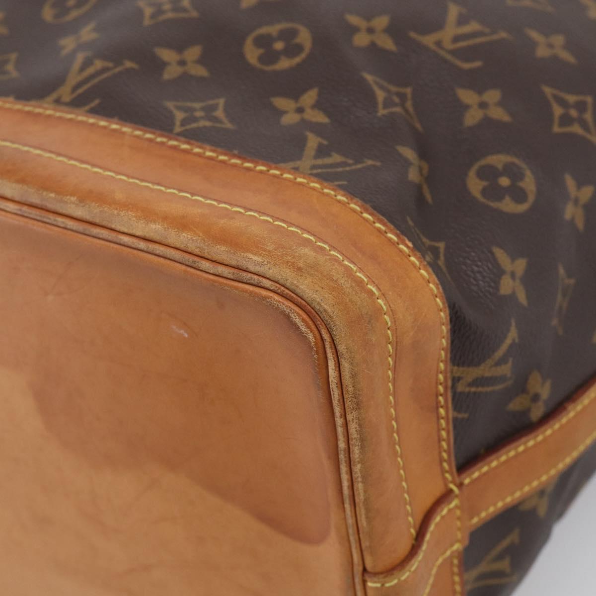 LOUIS VUITTON Monogram Noe Shoulder Bag M42224 LV Auth 211313