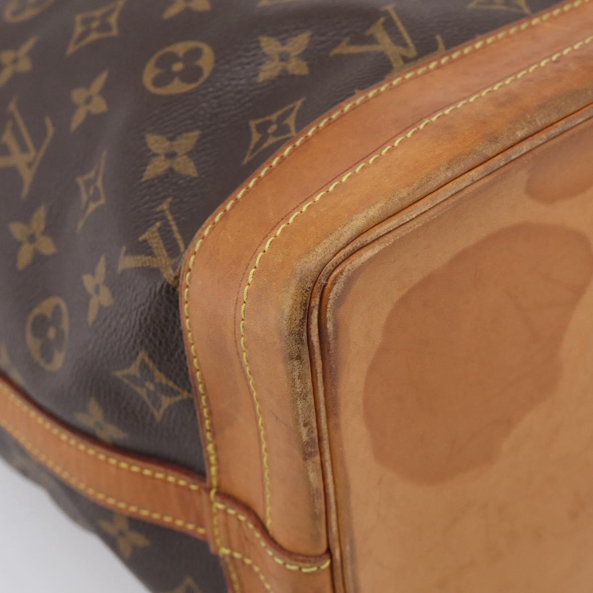 LOUIS VUITTON Monogram Noe Shoulder Bag M42224 LV Auth 211313