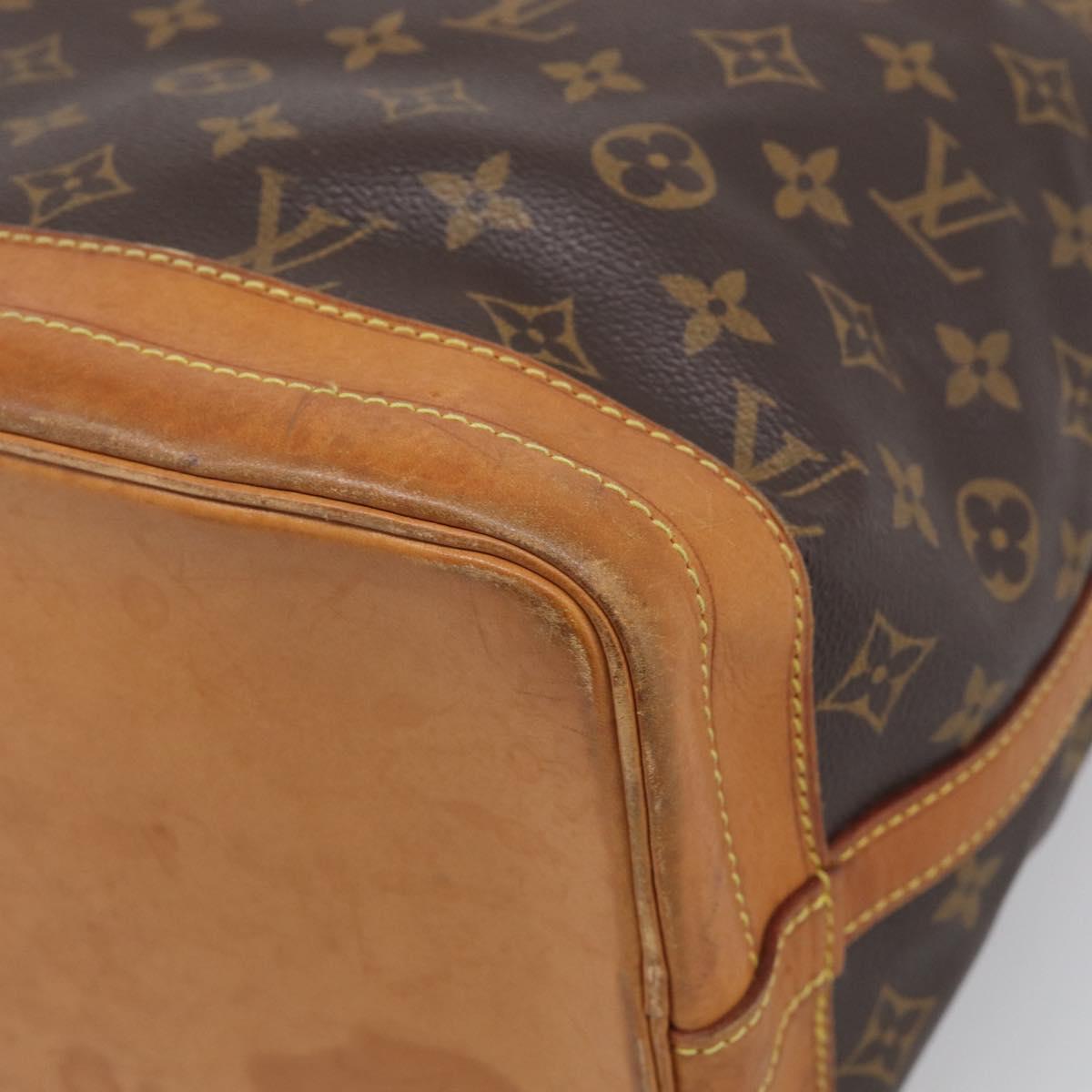 LOUIS VUITTON Monogram Noe Shoulder Bag M42224 LV Auth 211313