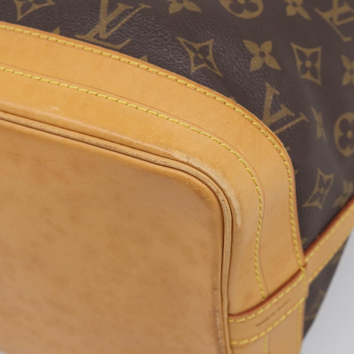LOUIS VUITTON Monogram Noe Shoulder Bag M42224 LV Auth 211314V