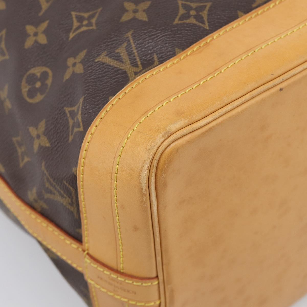 LOUIS VUITTON Monogram Noe Shoulder Bag M42224 LV Auth 211314V