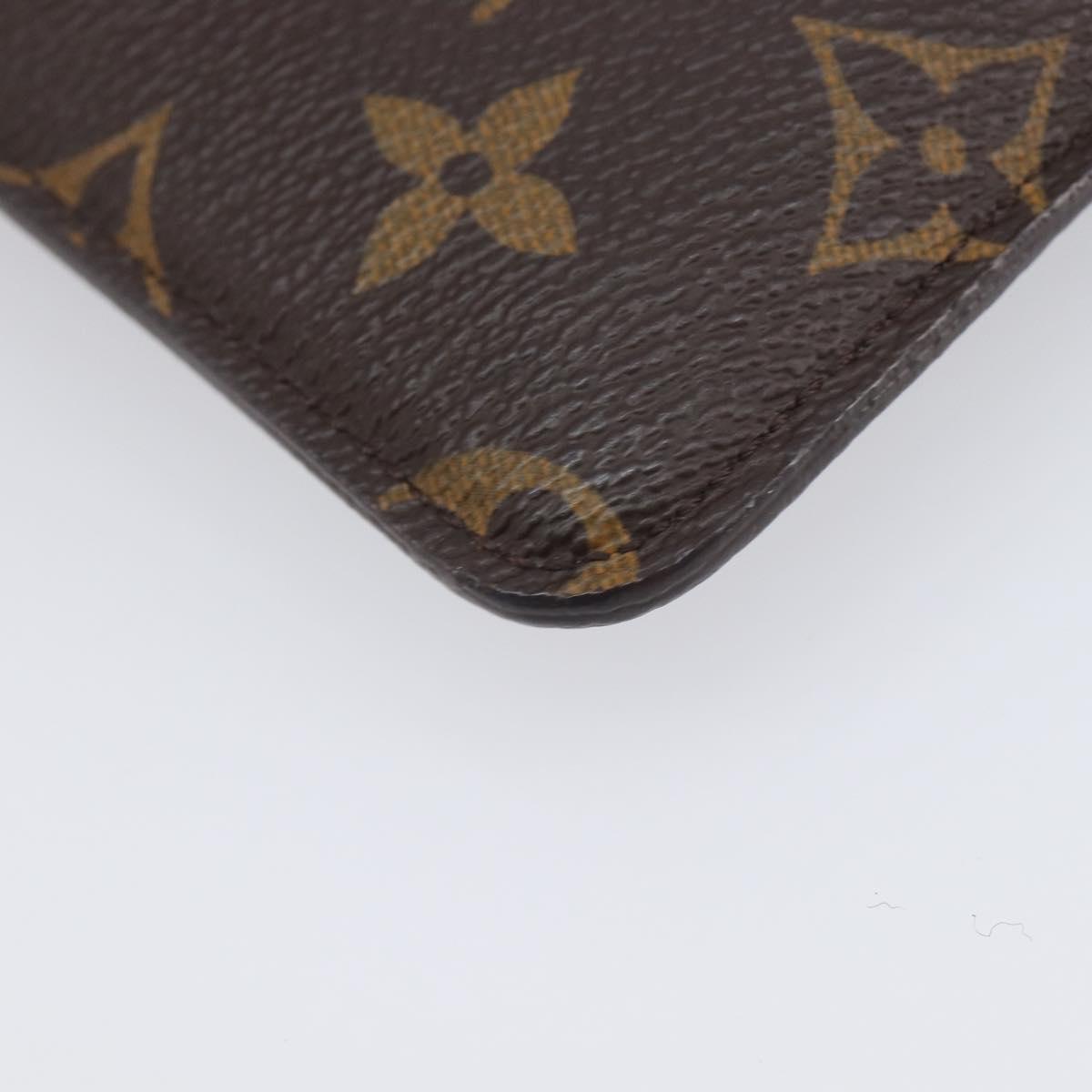 LOUIS VUITTON Monogram Etui Lunette PM Glasses Case M66545 LV Auth 211340A