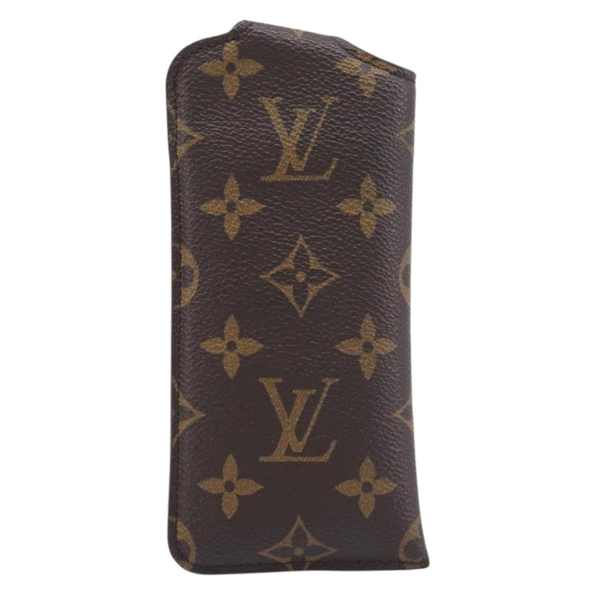 LOUIS VUITTON Monogram Etui Lunette PM Glasses Case M66545 LV Auth 211340A