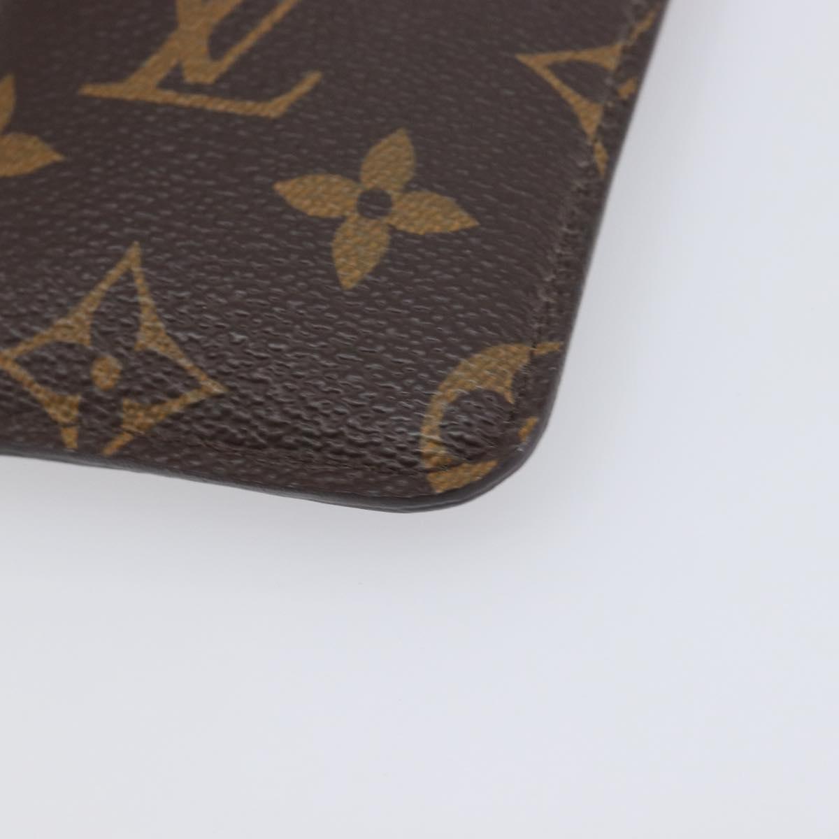 LOUIS VUITTON Monogram Etui Lunette PM Glasses Case M66545 LV Auth 211340A