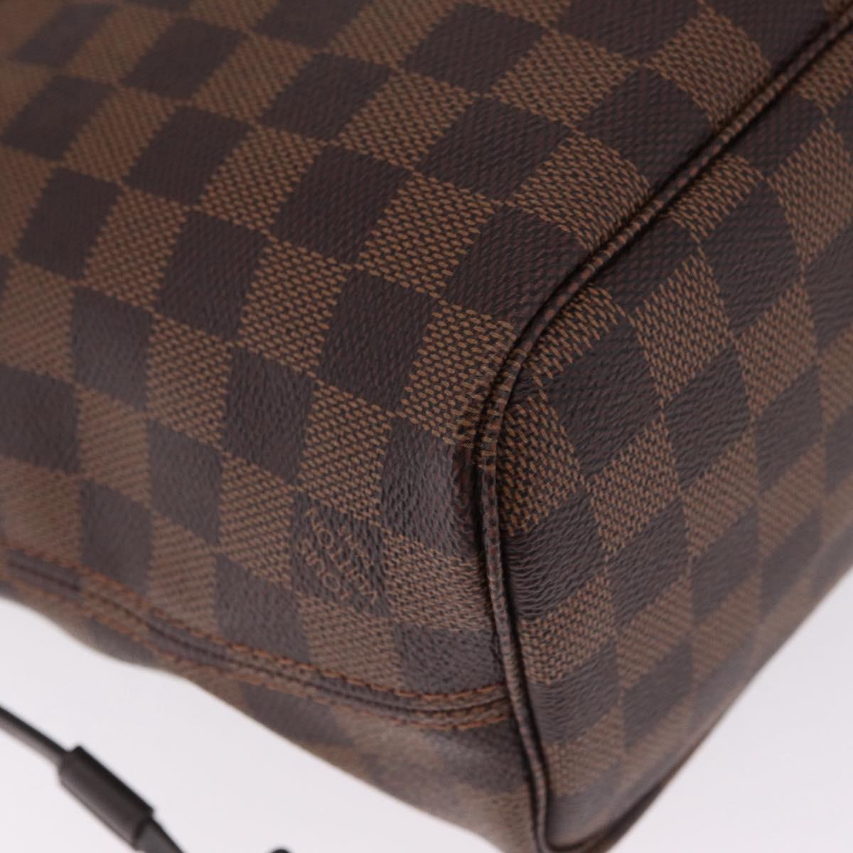 LOUIS VUITTON Damier Ebene Neverfull PM Tote Bag N51109 LV Auth 211385SAV