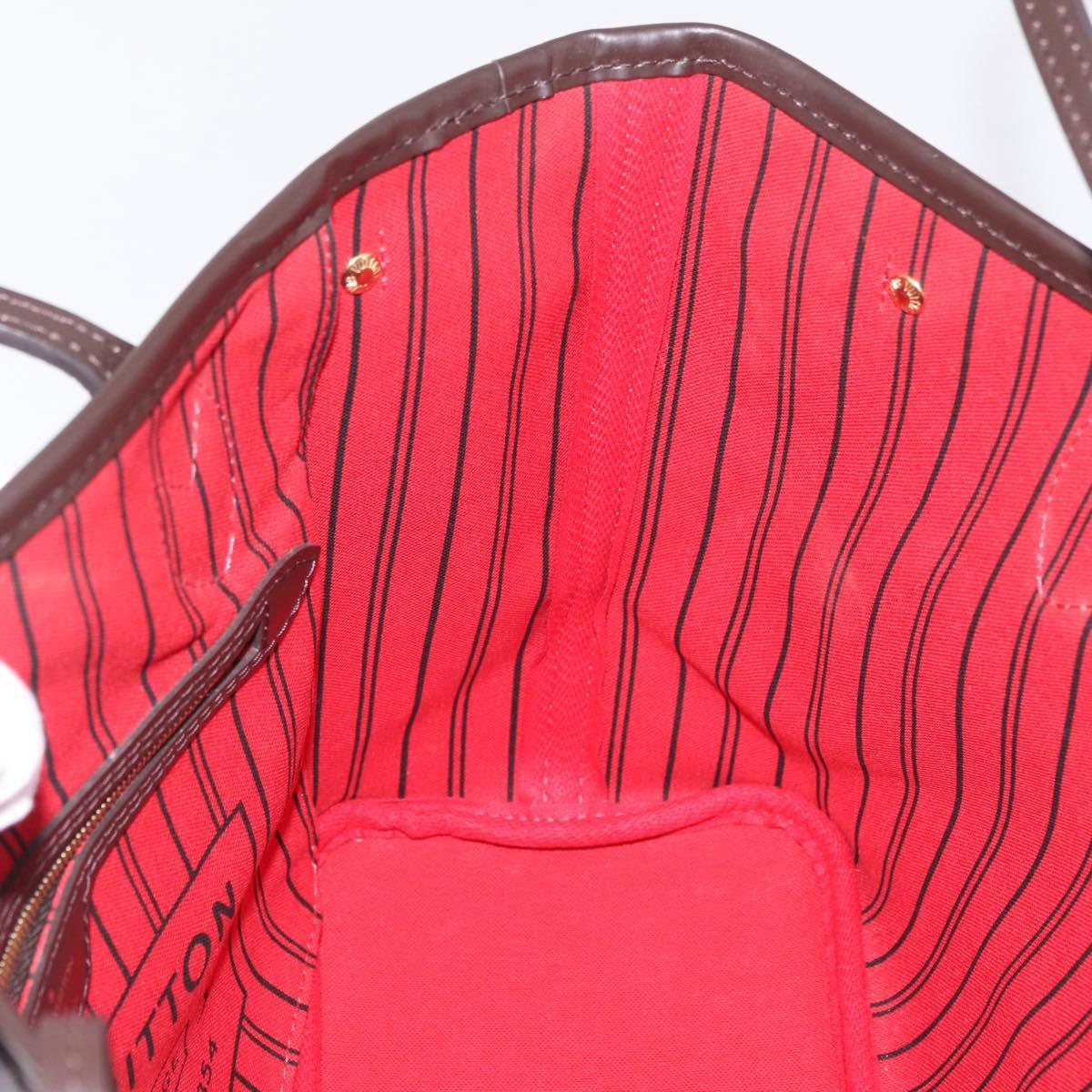 LOUIS VUITTON Damier Ebene Neverfull PM Tote Bag N51109 LV Auth 211385SAV