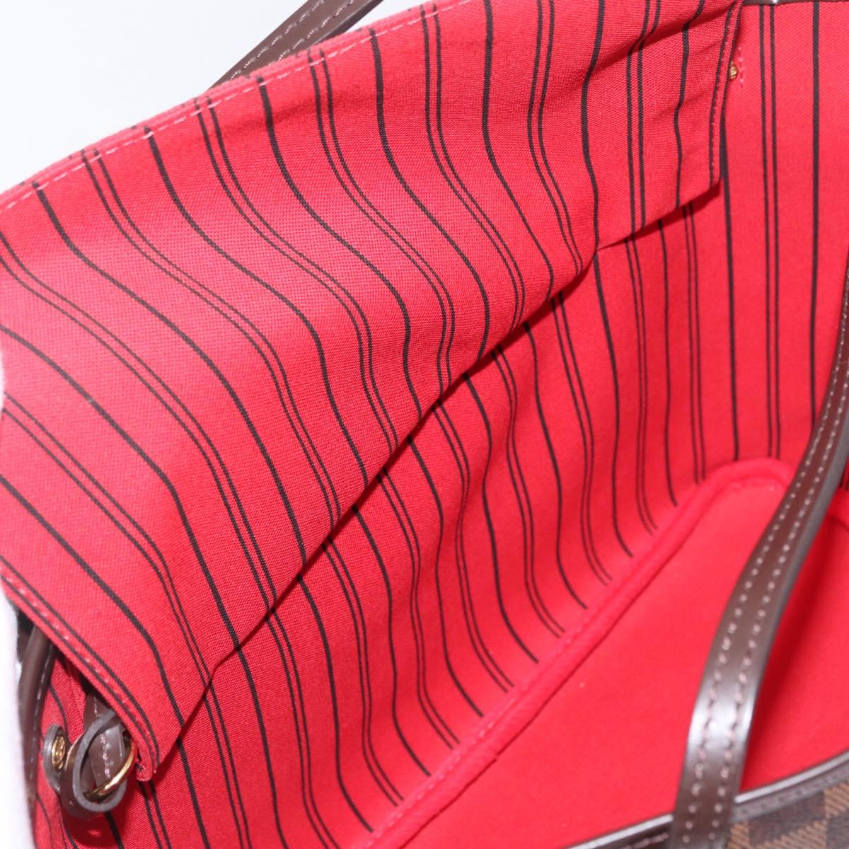 LOUIS VUITTON Damier Ebene Neverfull PM Tote Bag N51109 LV Auth 211385SAV
