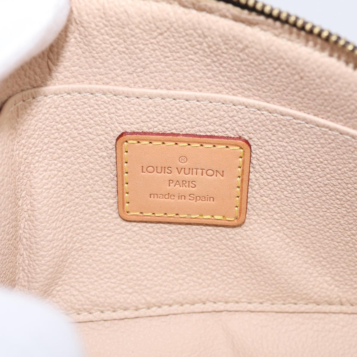 LOUIS VUITTON Monogram Pochette Cosmetic PM Cosmetic Pouch M47515 Auth 211497V