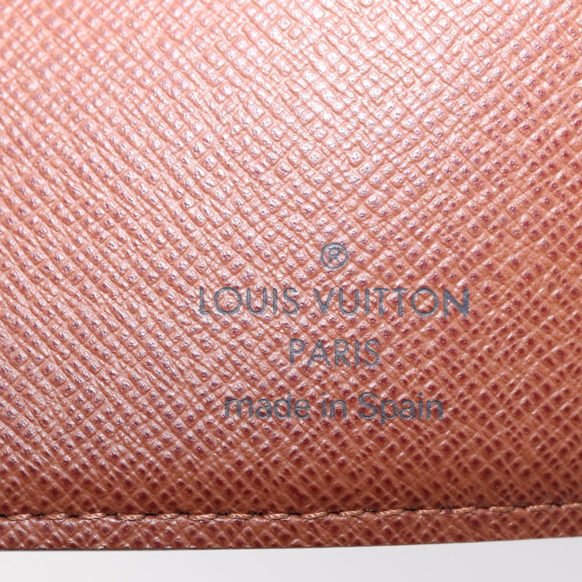 LOUIS VUITTON Monogram Porte Billet Cartes Credit Wallet M60879 LV Auth 211501V