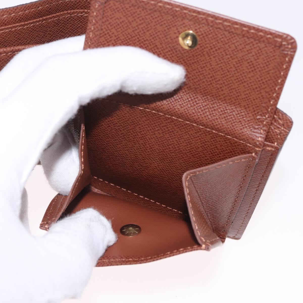 LOUIS VUITTON Monogram Porte Billet Cartes Credit Wallet M60879 LV Auth 211501V