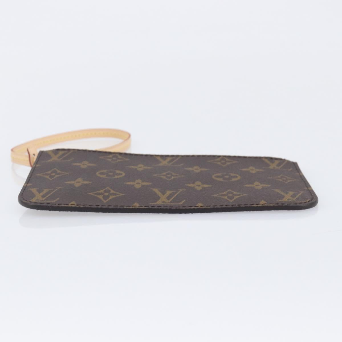 LOUIS VUITTON Monogram Neverfull PM Pouch LV Auth 211502V
