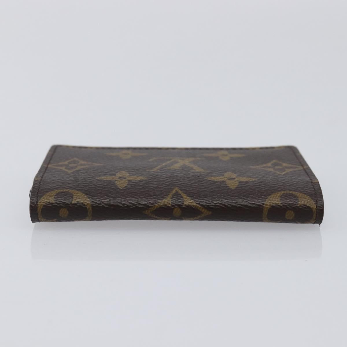 LOUIS VUITTON Monogram Anvelop Cult De Vuitto Card Case M62920 LV Auth 211507A